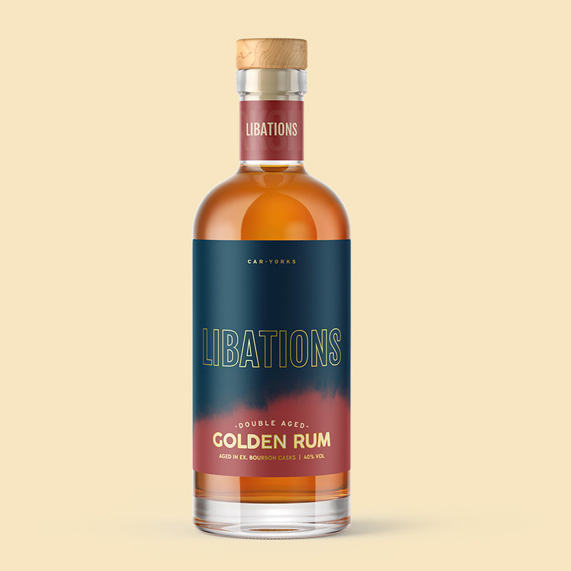 Libations Double Aged Golden Rum 