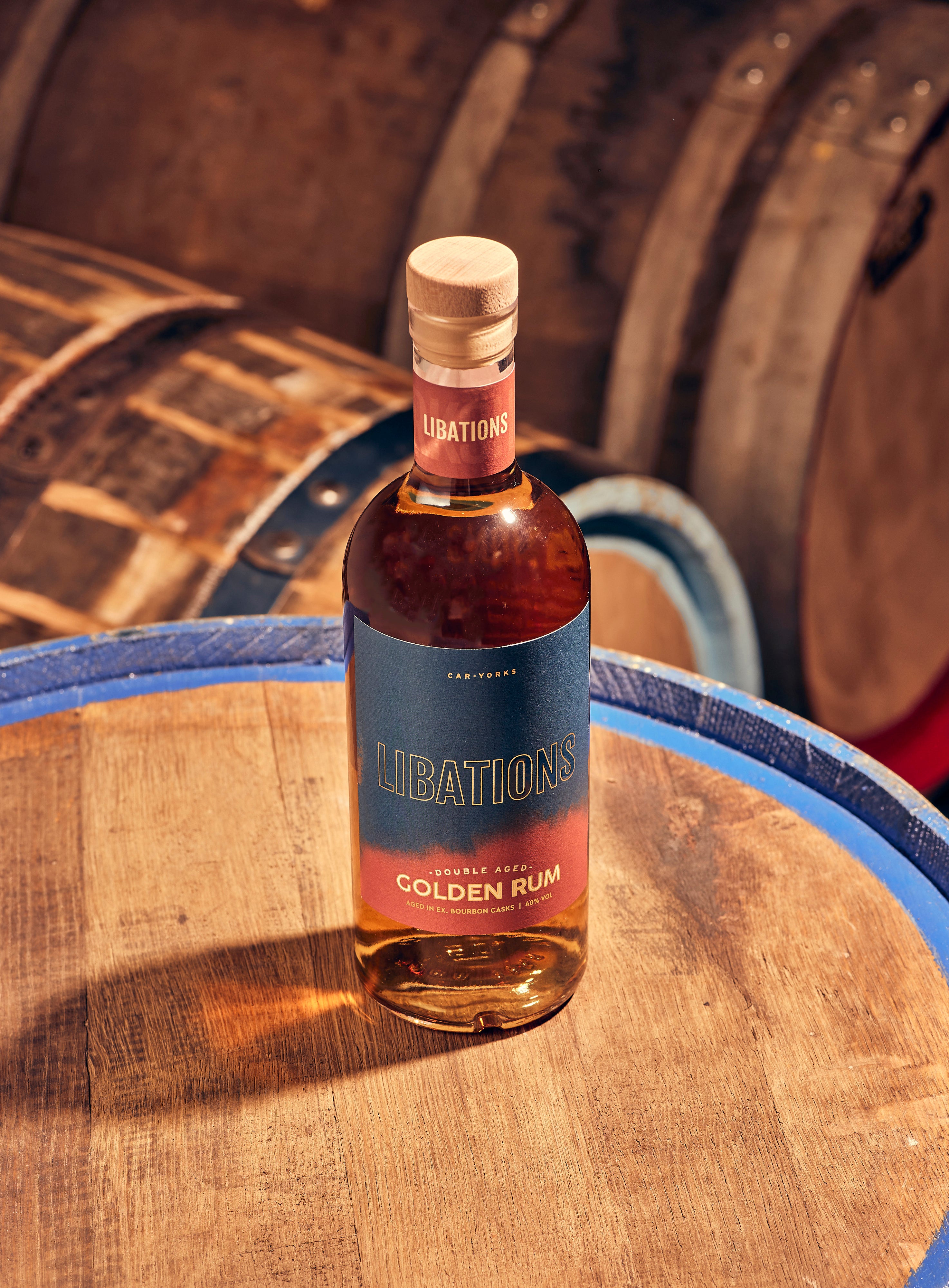 Libations Double Aged Golden Rum Libations Rum