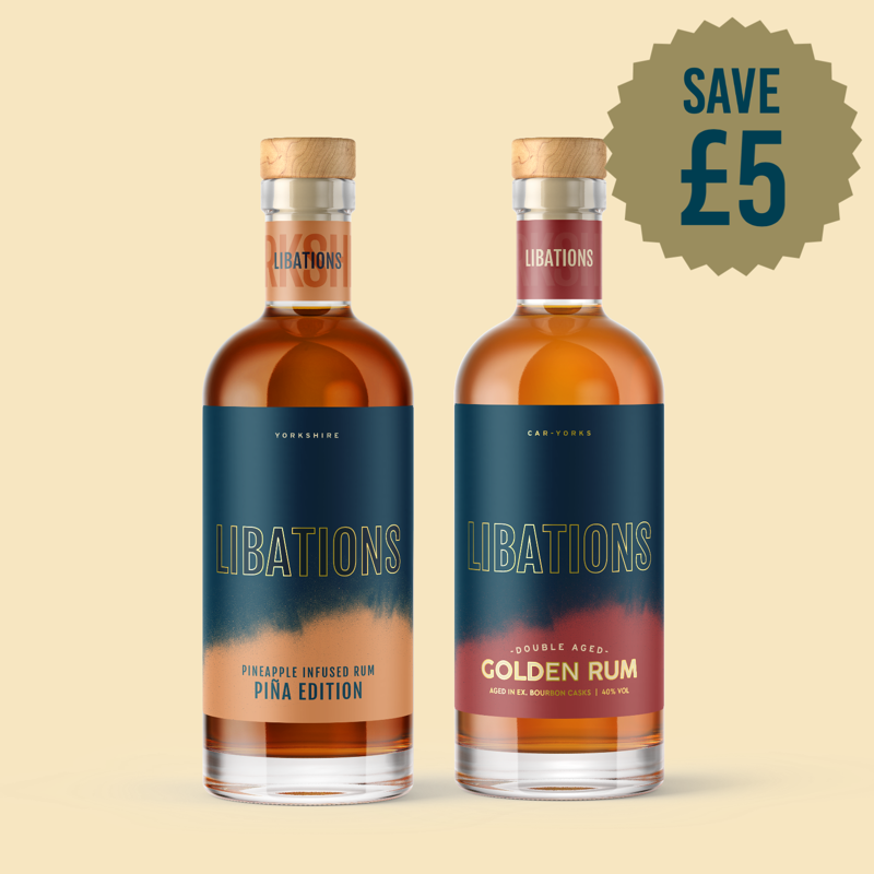 Golden & Pineapple Rum Duo - Buy 2 Save £5!